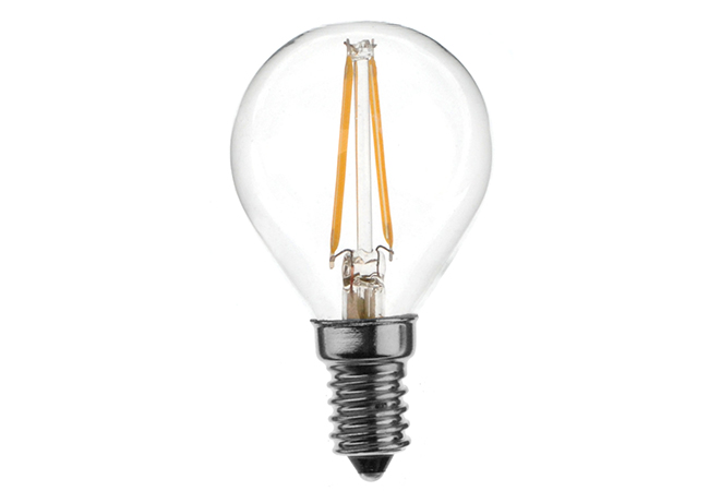 LED Filament bulb,KL-P45-filament-E14 