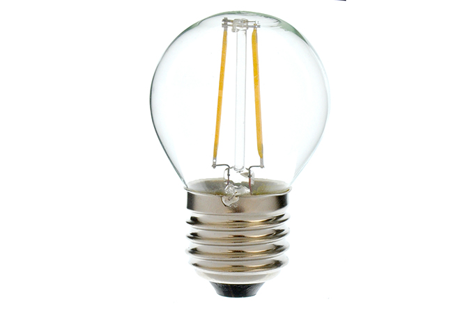 LED Filament bulb,KL-P45-filament-E27 