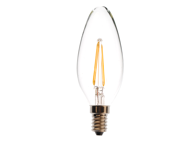 LED Filament bulb,KL-BA35-filament E14-L 