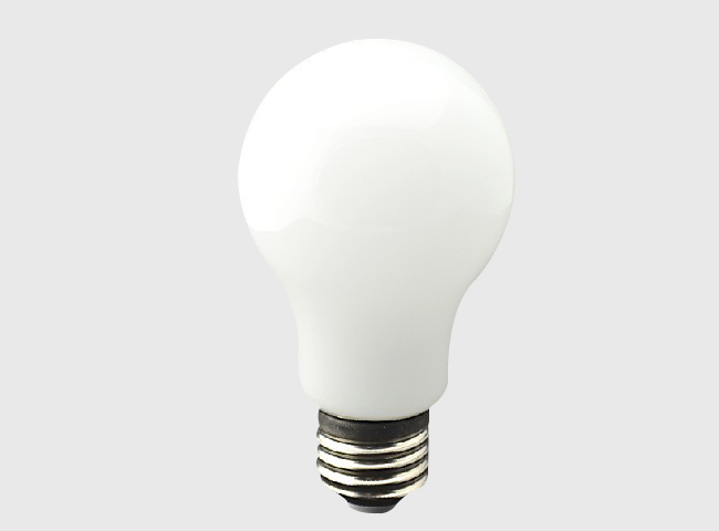 LED bulb,KL-A60-6W-Glass